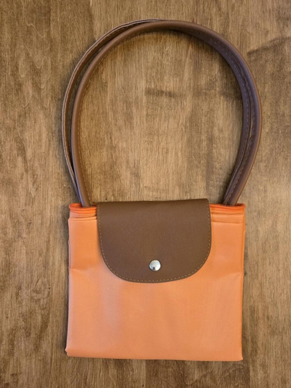 Boscov's Fall Beauty Week Tote Orange 19"W x 14"H